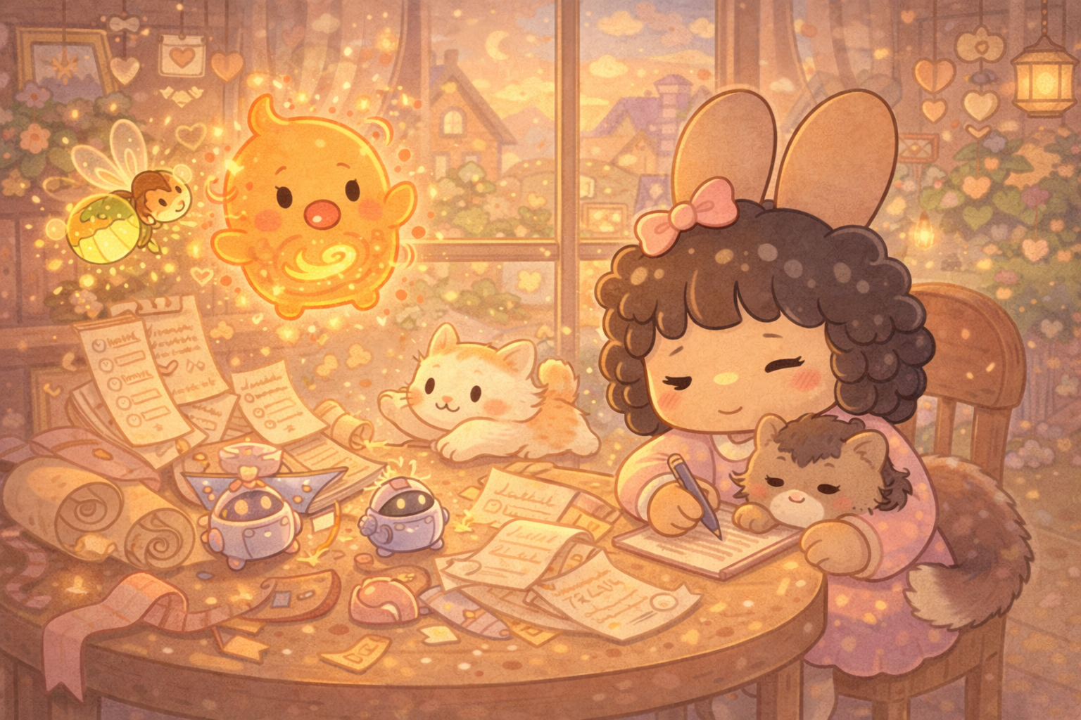 Ilustración de La chispita de prisa